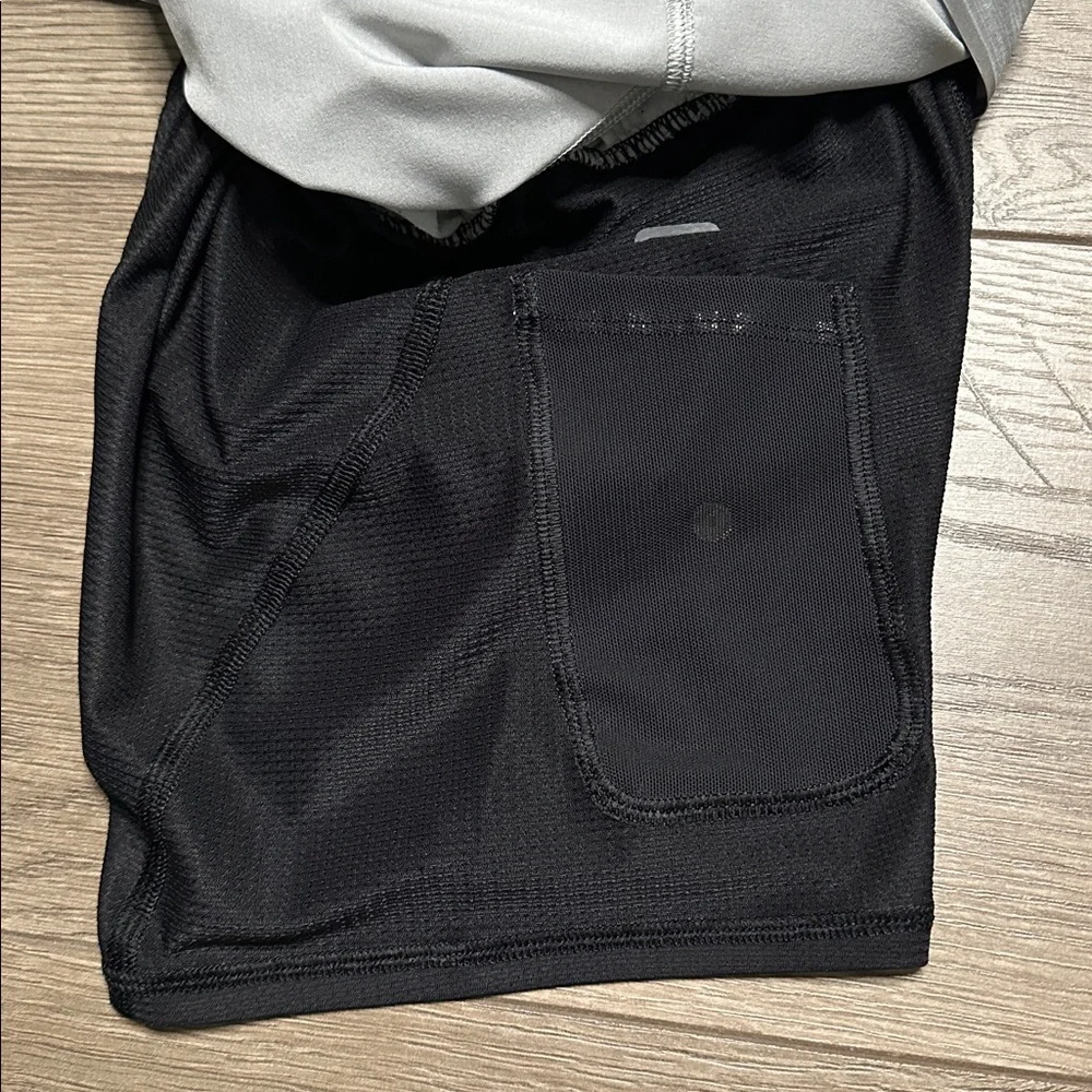lululemon athletica Light Gray Men’s Athletic Shorts